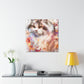 Feline Flora. - Canvas