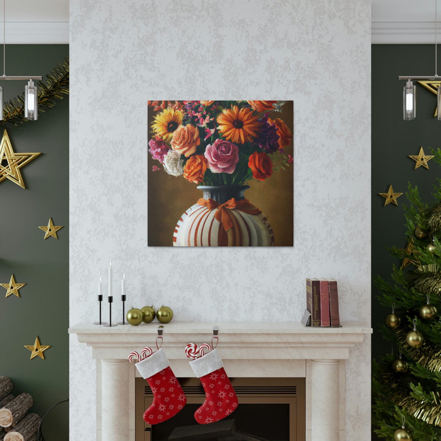 Fluid Floral Beauty - Canvas