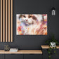 Feline Flora. - Canvas