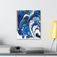 Aqua Drift - Canvas