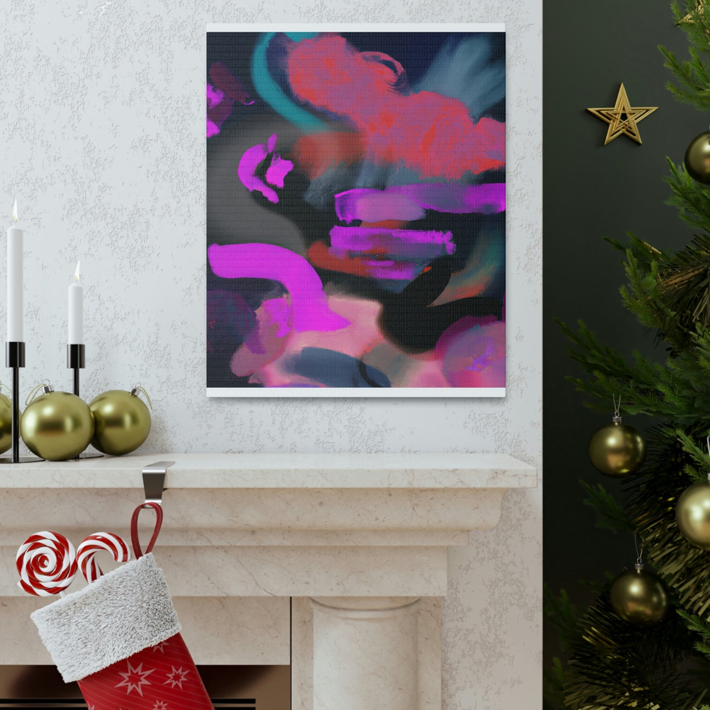 "Fiesta Burst" - Canvas