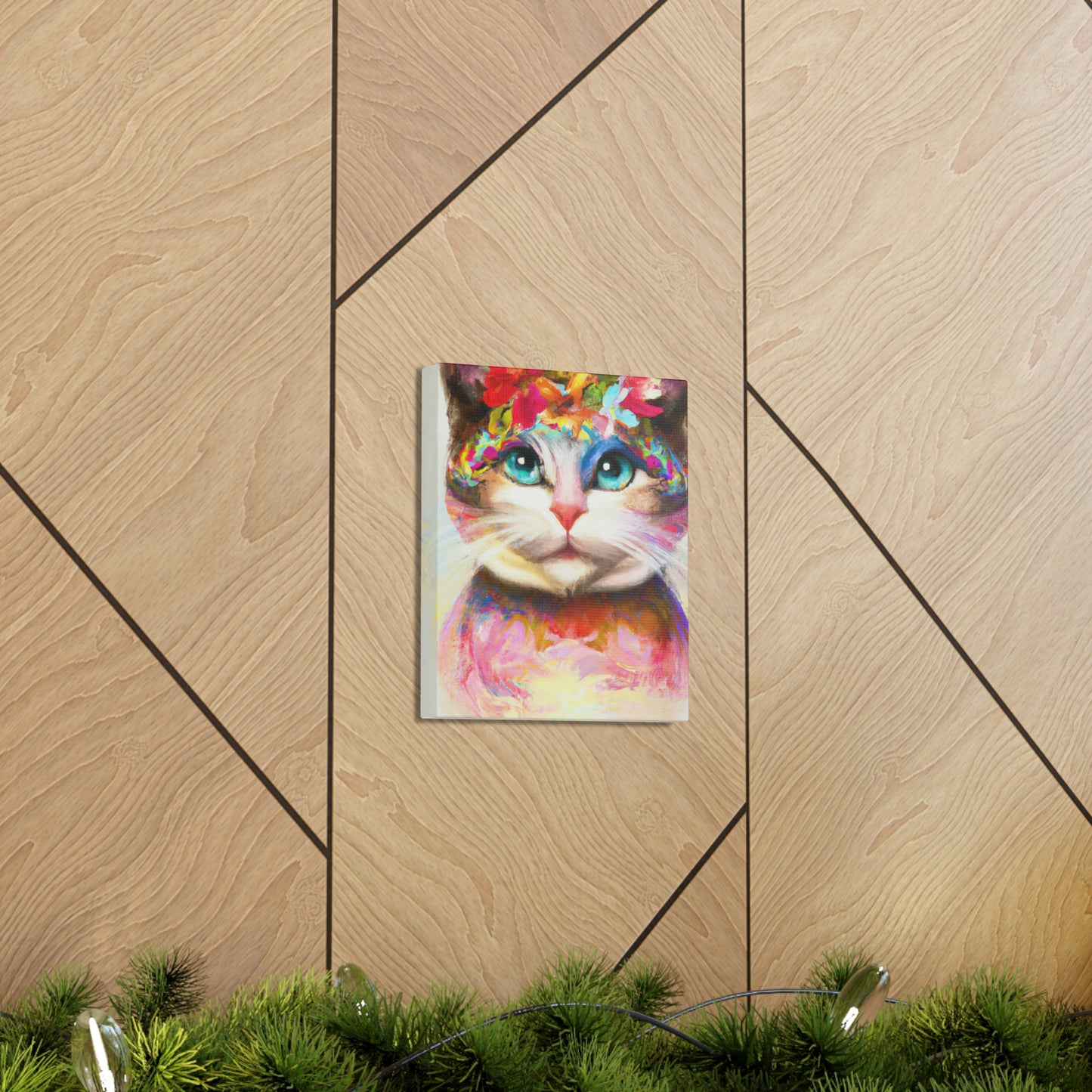 Bloom Cat - Canvas