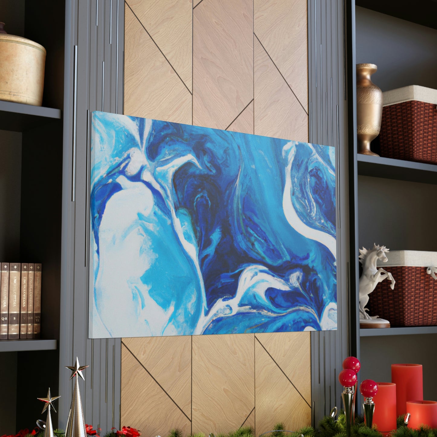 Epic Blue. - Canvas
