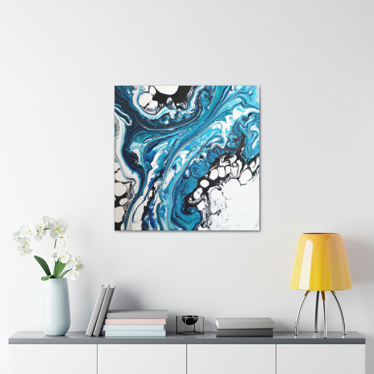 Blue Mirage. - Canvas
