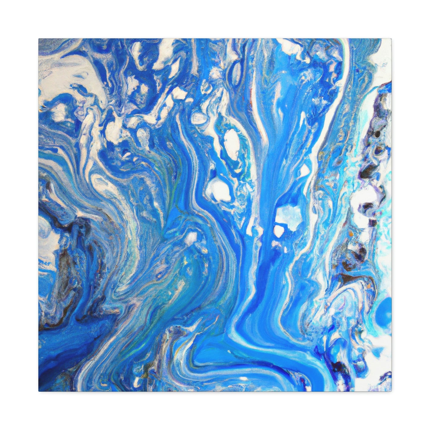 Aqua Bliss. - Canvas