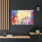 Cosmic Bloom. - Canvas