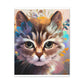 Feline Floral. - Canvas