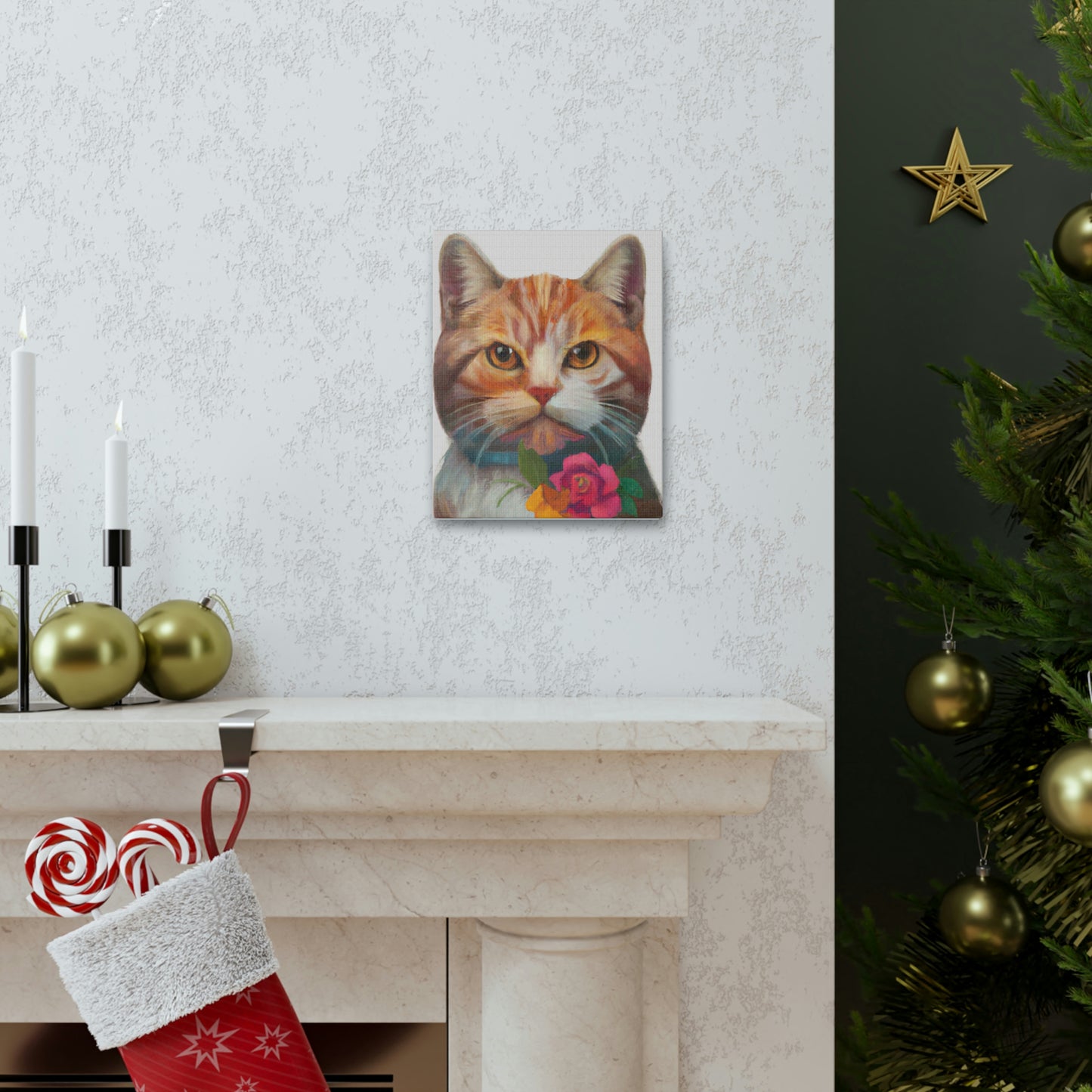 Cat Bliss. - Canvas