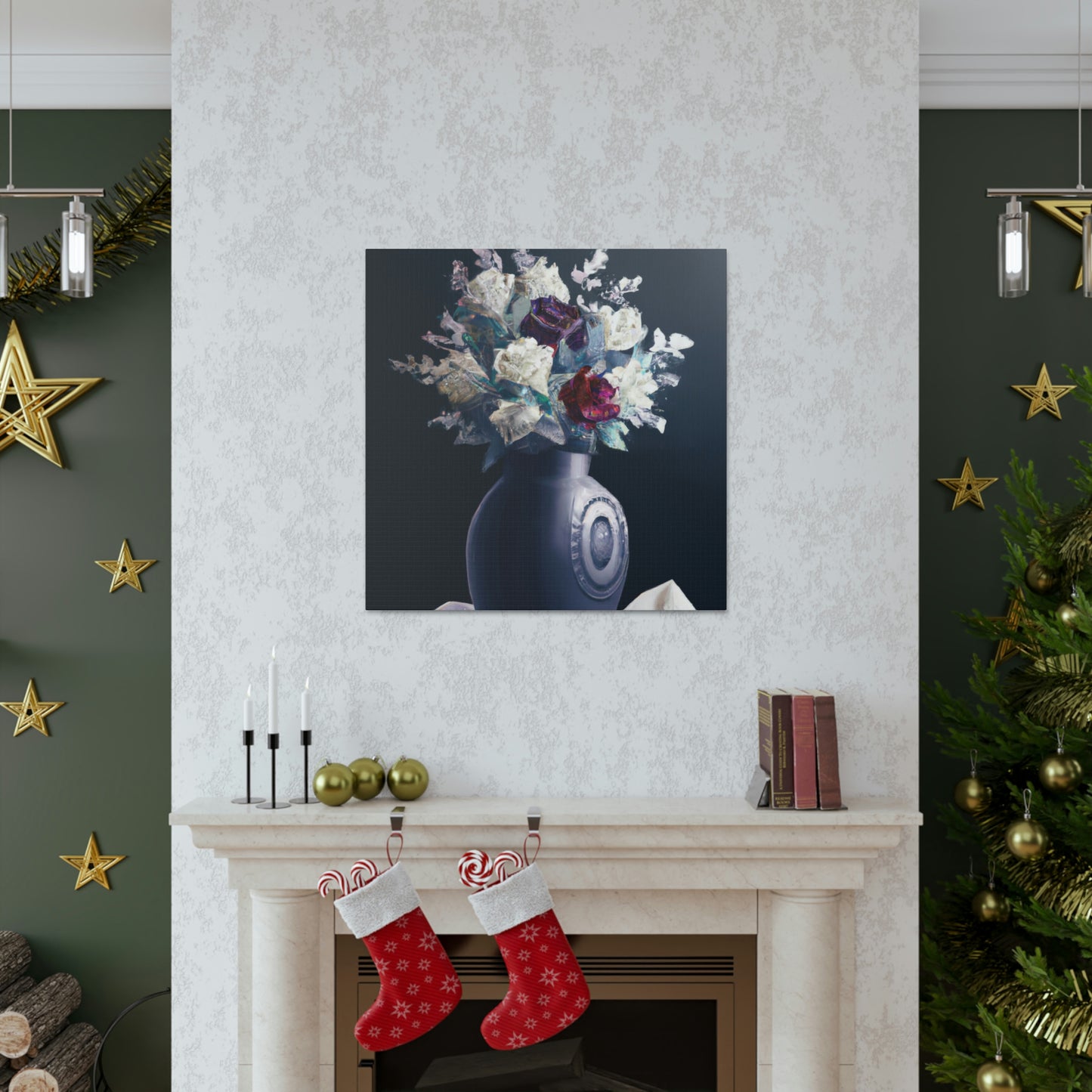 Floral Finery Art. - Canvas