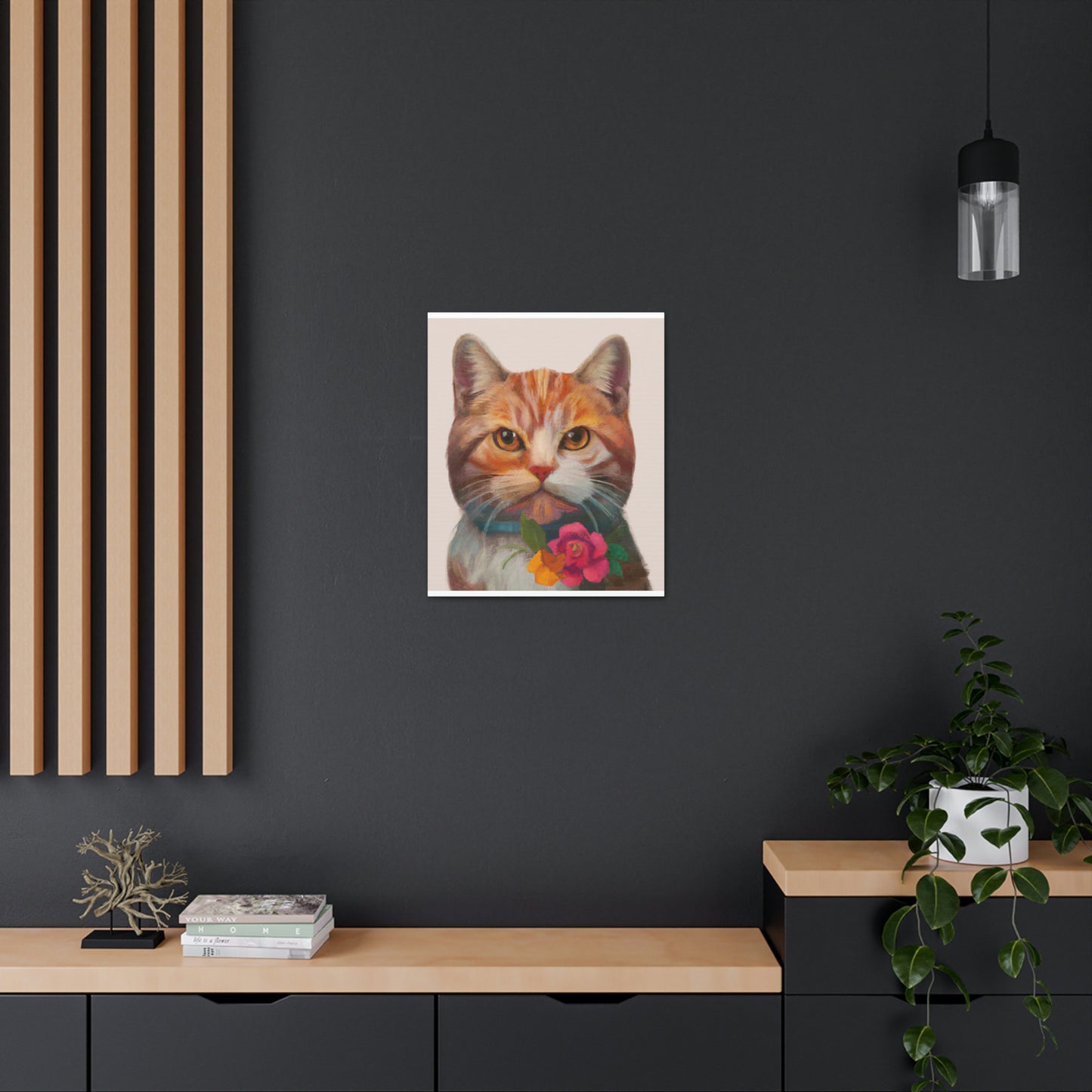 Cat Bliss. - Canvas