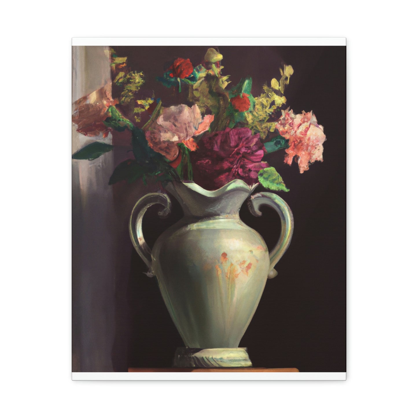 Vase Petal Splendor - Canvas