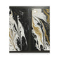 Gilded Liquid Chaos. - Canvas