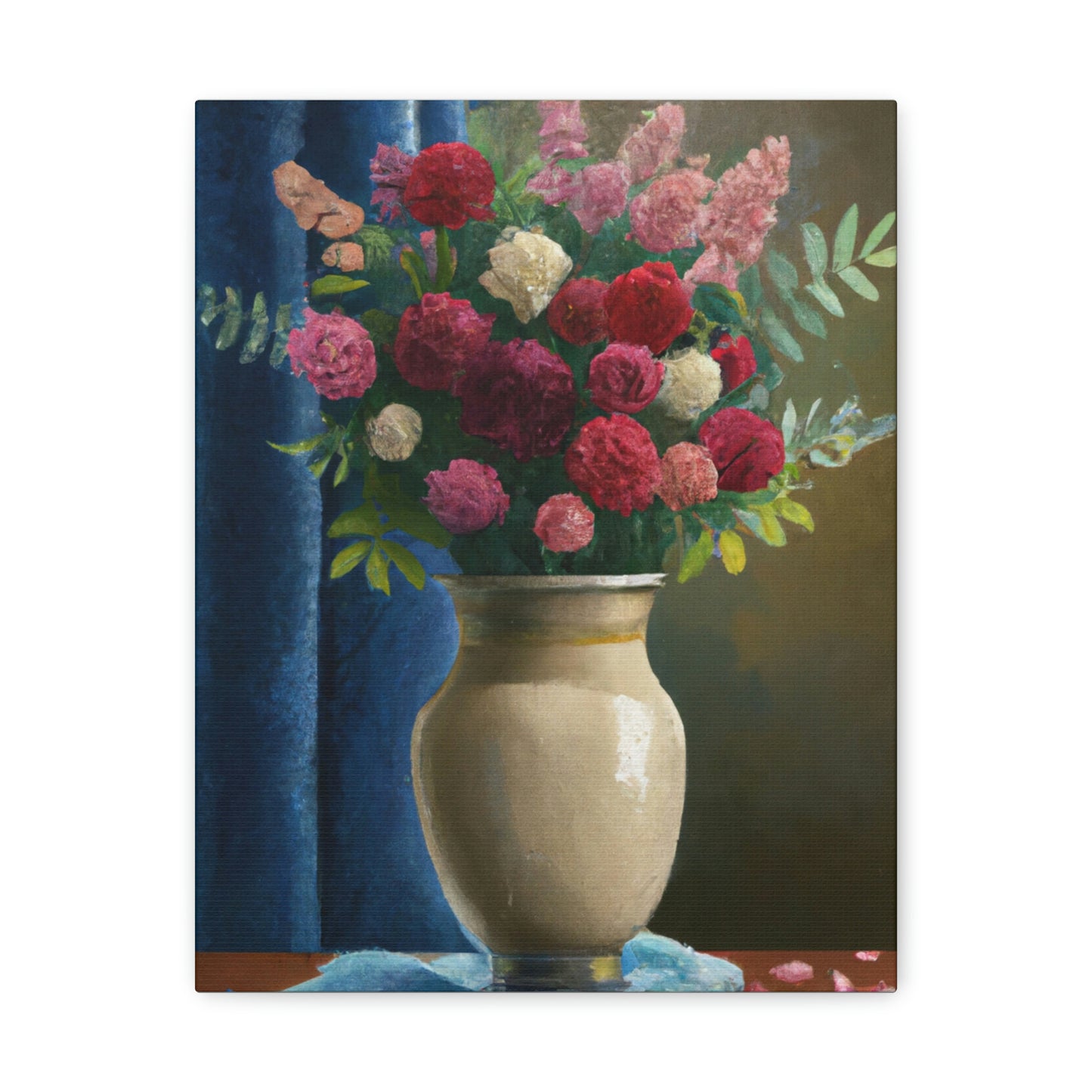 Floral Fantasia. - Canvas