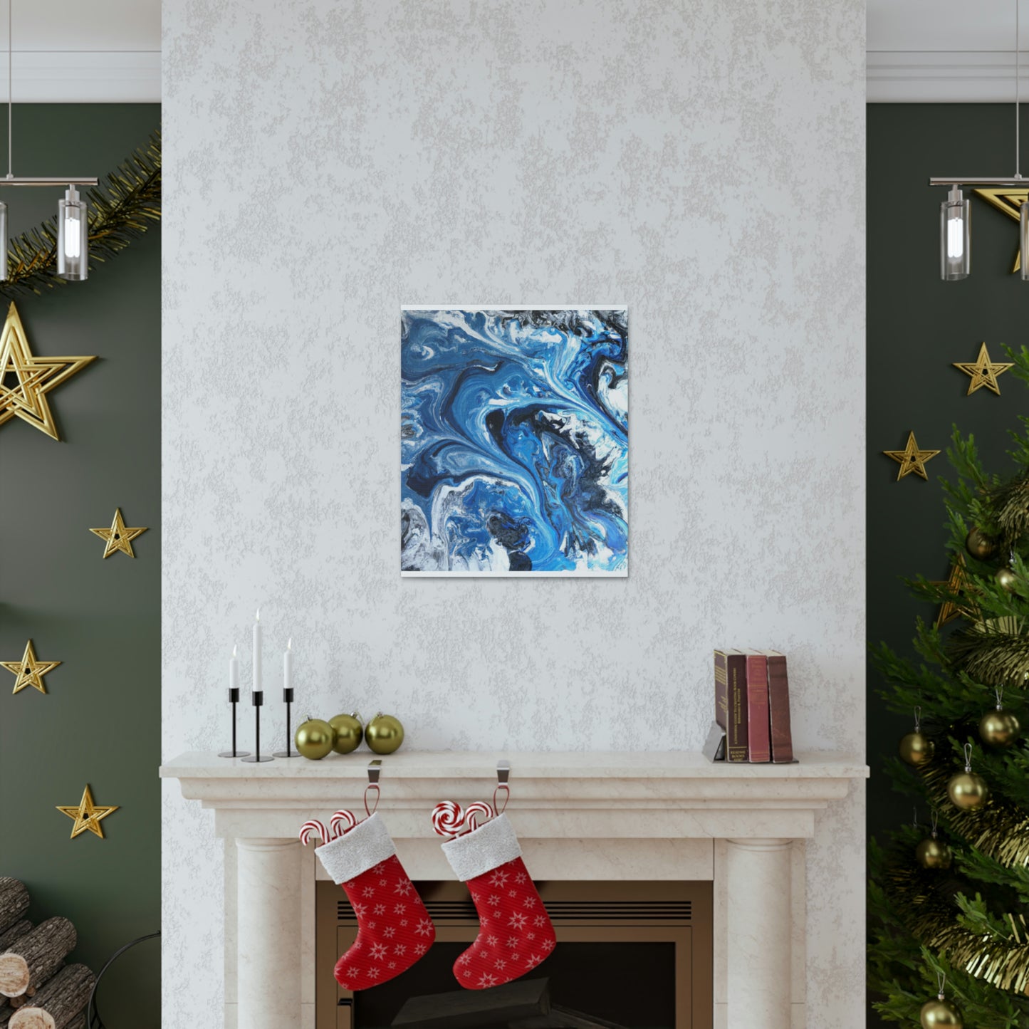 Aquatic Bliss. - Canvas
