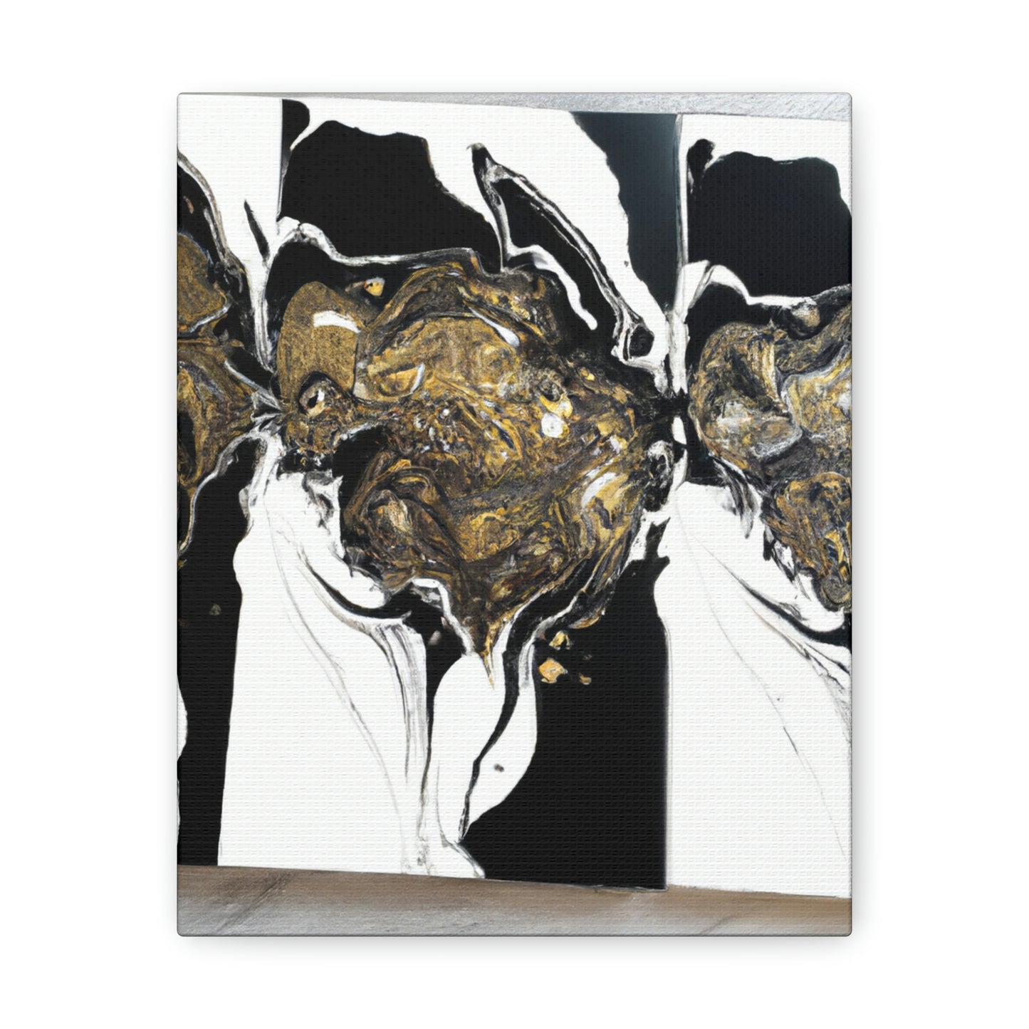Cosmic Glitter Flow. - Canvas