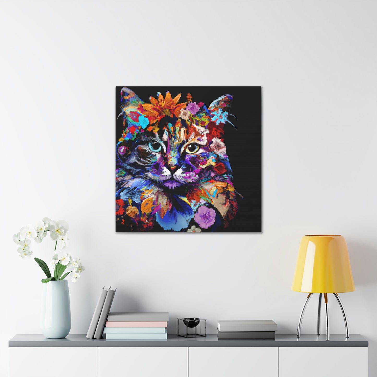 Floracat - Canvas