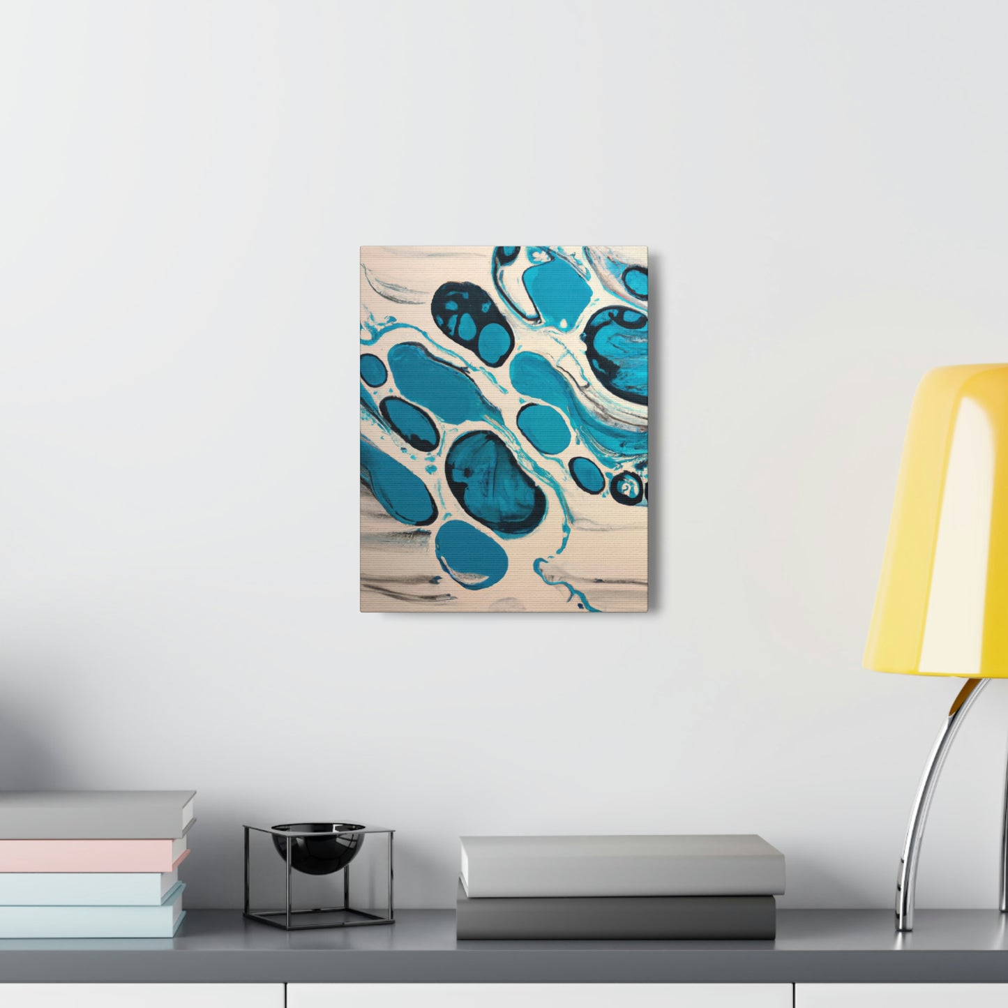 "Aqua Flow" - Canvas