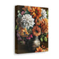 Floral Artistry Vase - Canvas