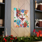 Feline Florals - Canvas