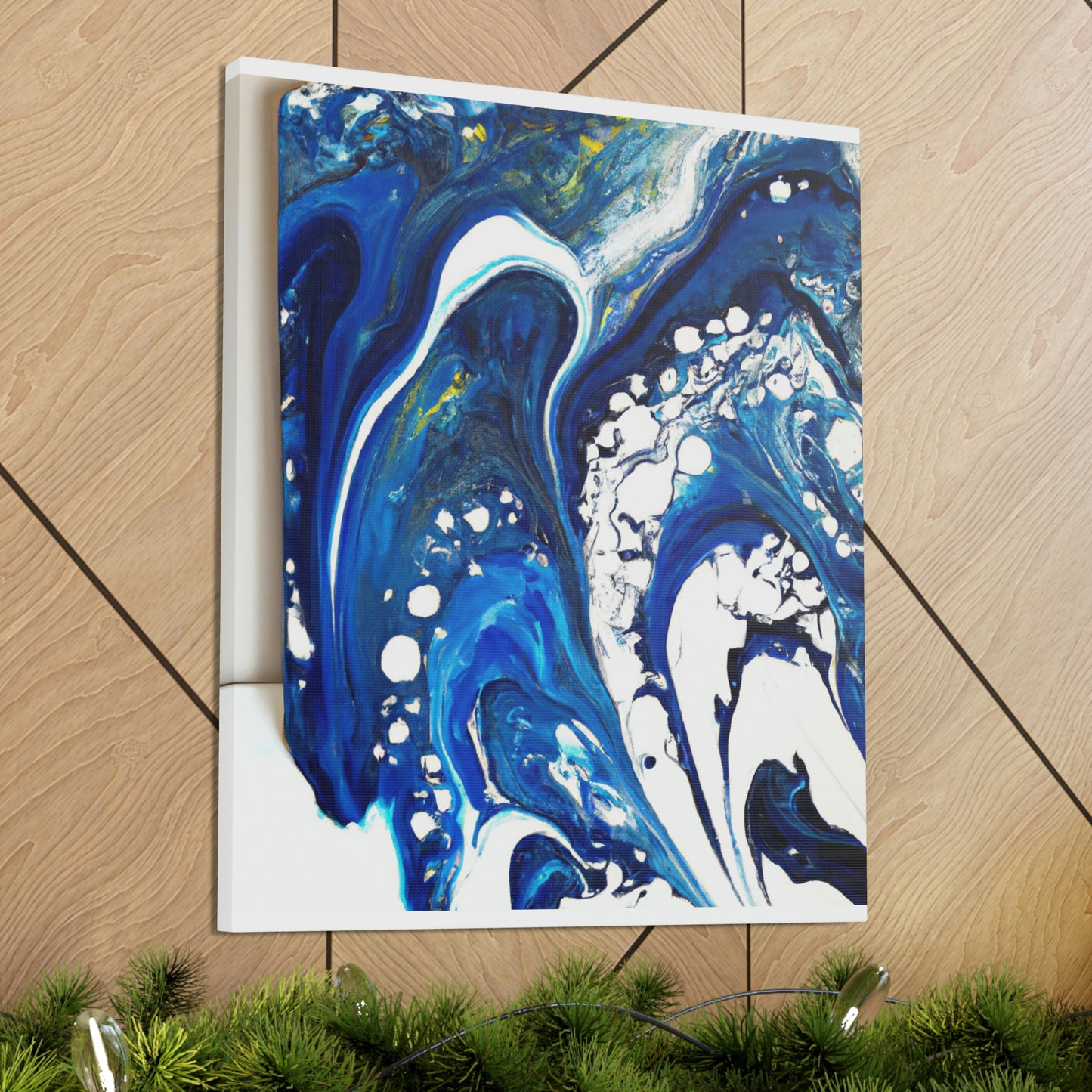 Aqua Drift - Canvas