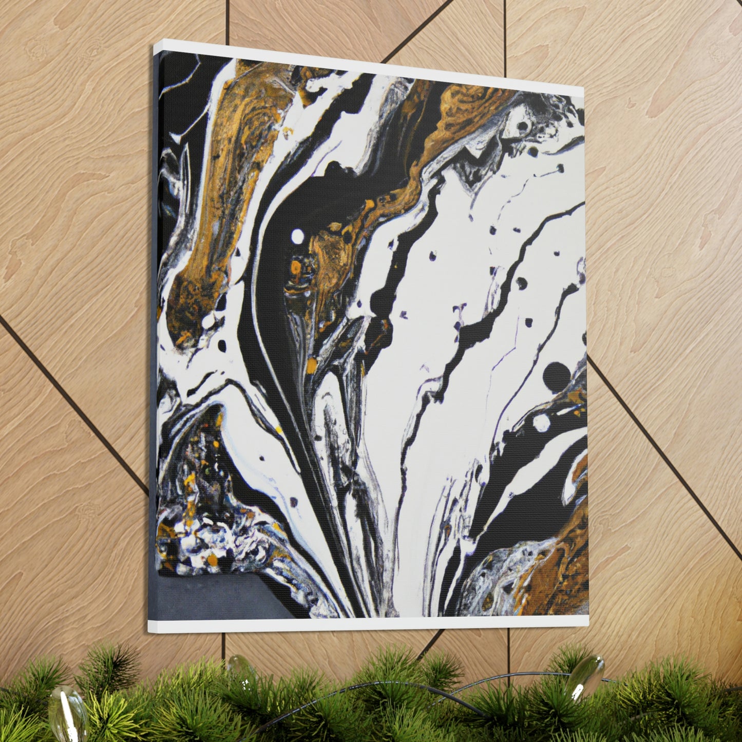 Gilded Flux Art. - Canvas