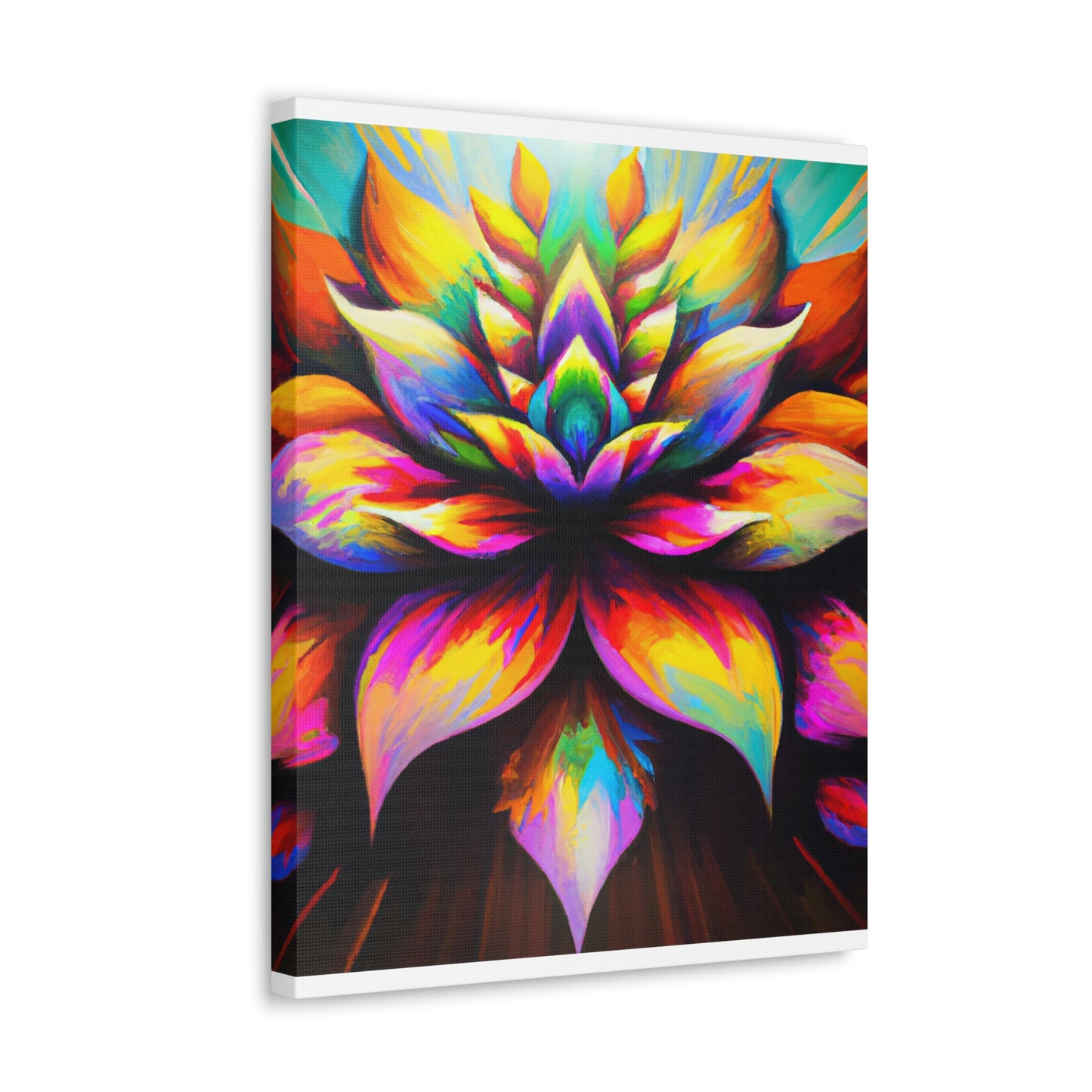 "Vivid Blooms" - Canvas