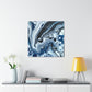 Blue Reflection. - Canvas