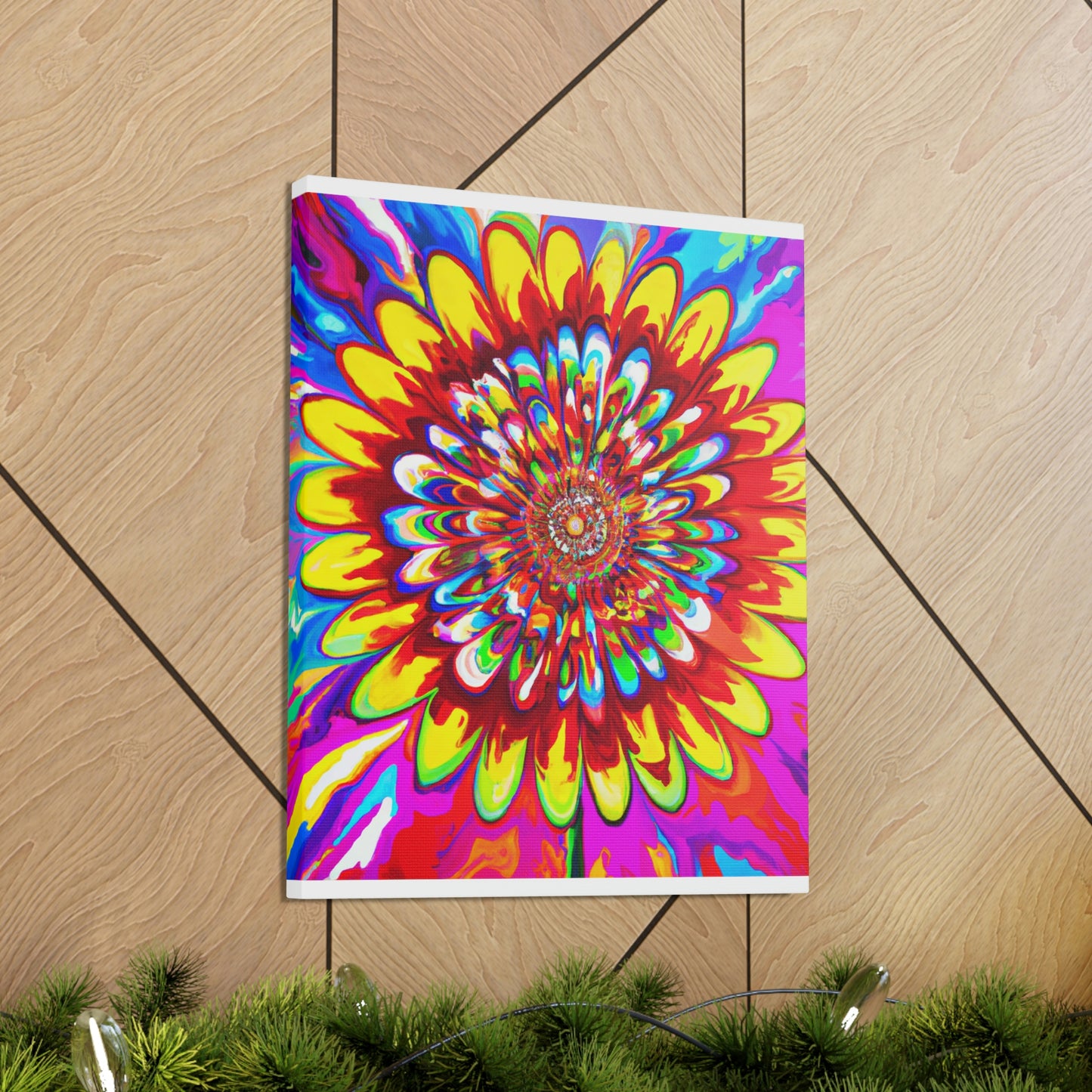 "Vivid Plume" - Canvas