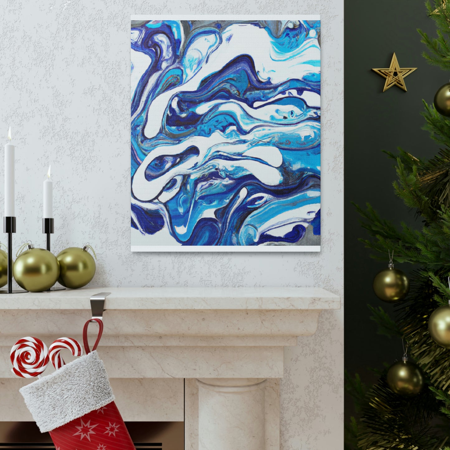 Mystic Stream. - Canvas