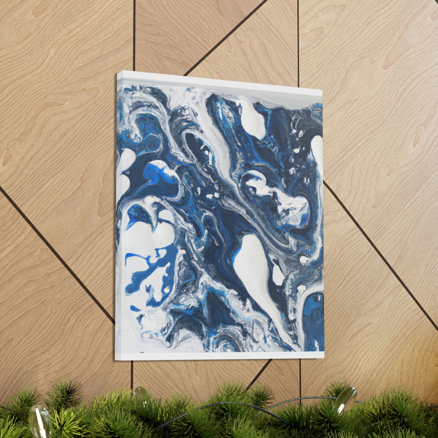 "Aqua Haven" - Canvas