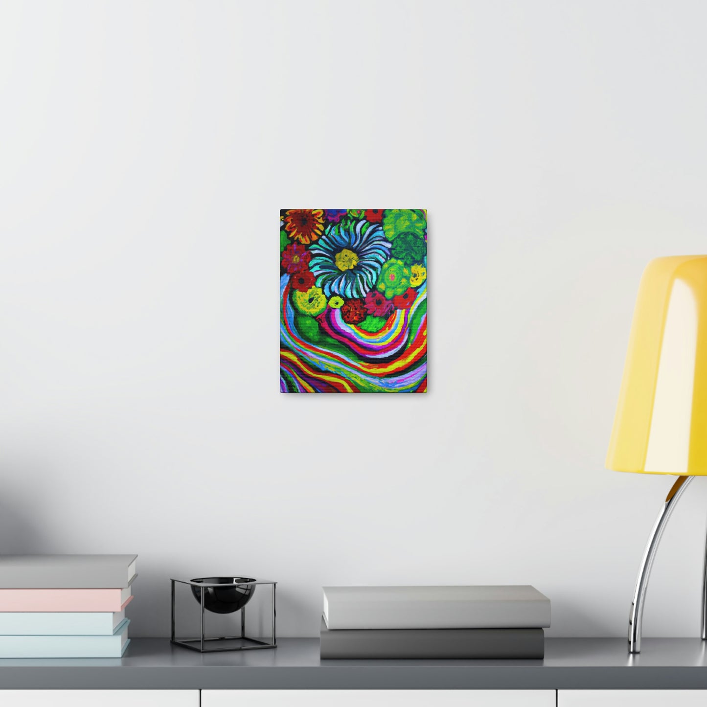 Vivid Blooms. - Canvas