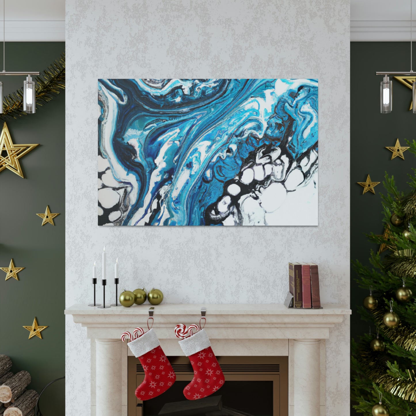 Blue Mirage. - Canvas