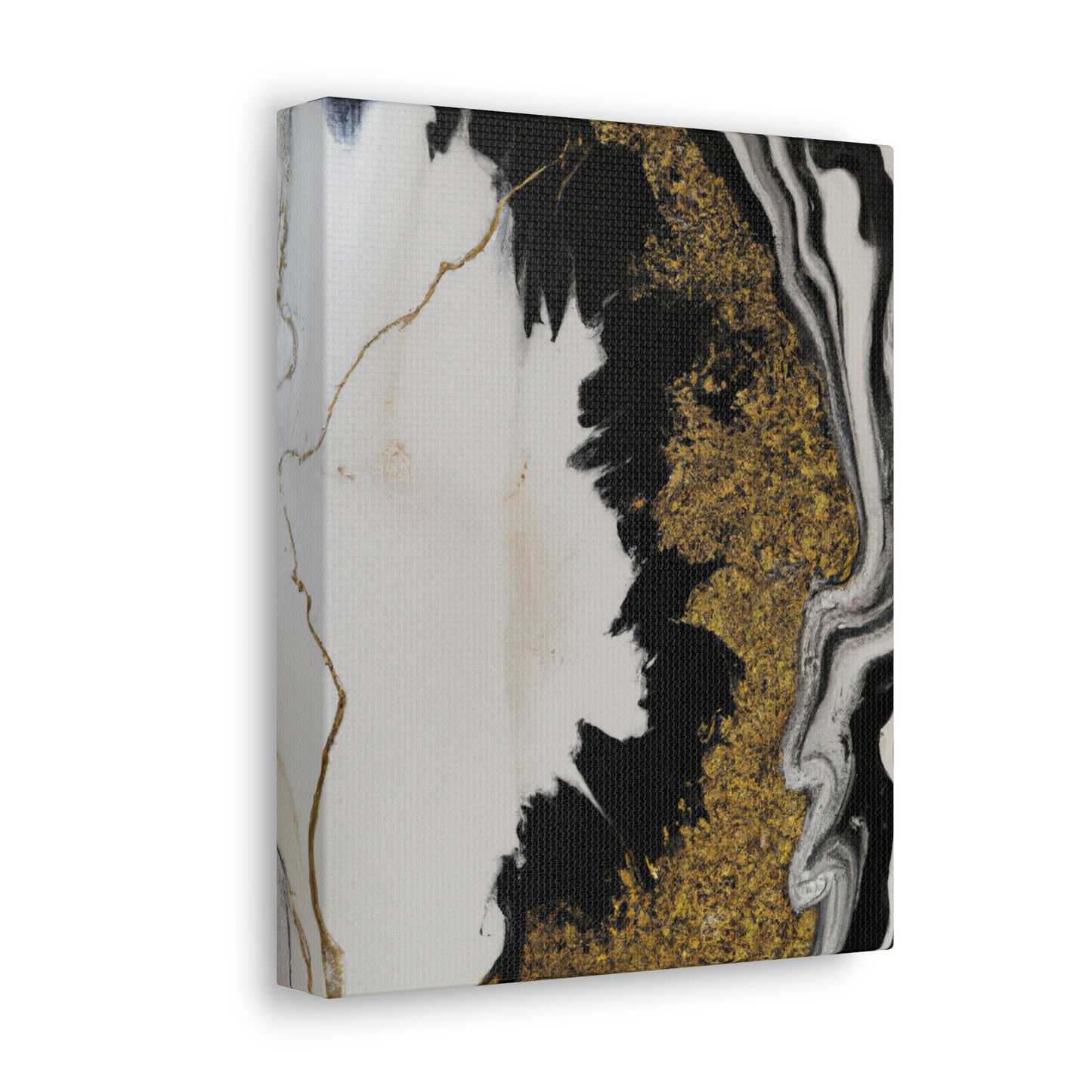 Golden Fusion Art - Canvas