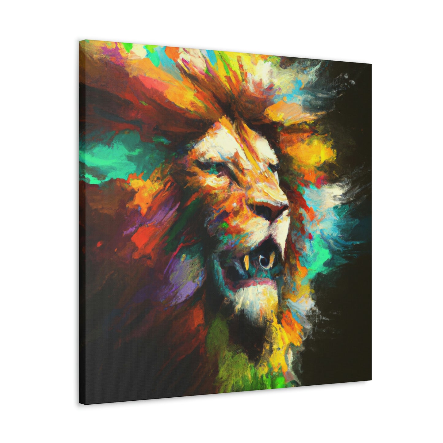 Rainbow Majesty - Canvas