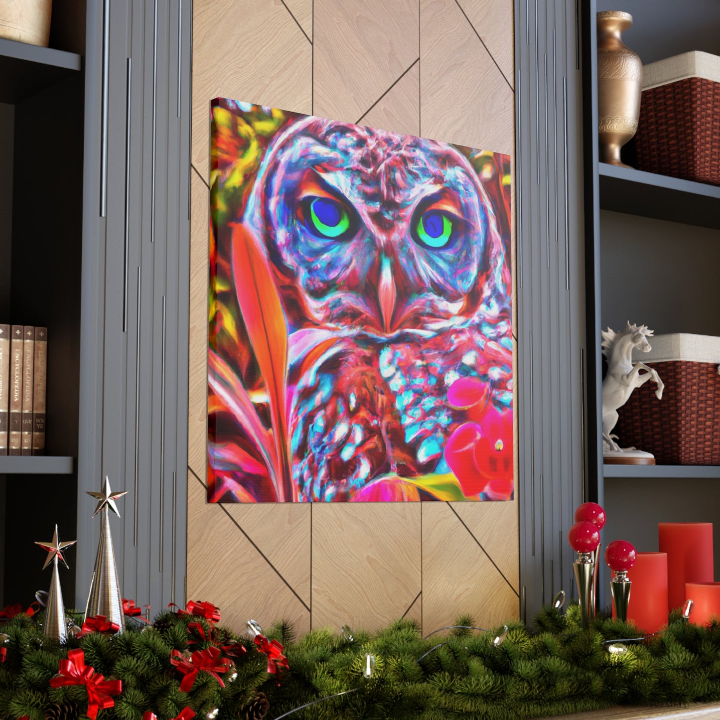 Owl Utopia. - Canvas
