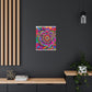 Vivid Floral Burst - Canvas