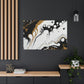 Mystic Gold Wave. - Canvas