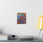 Psychedelic Bloom. - Canvas