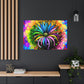 Vivid Petal Vibe - Canvas