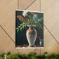 Fuschia Floral Finesse - Canvas