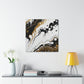 Mystic Gold Wave. - Canvas