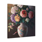 Blooming Petal Splendor - Canvas