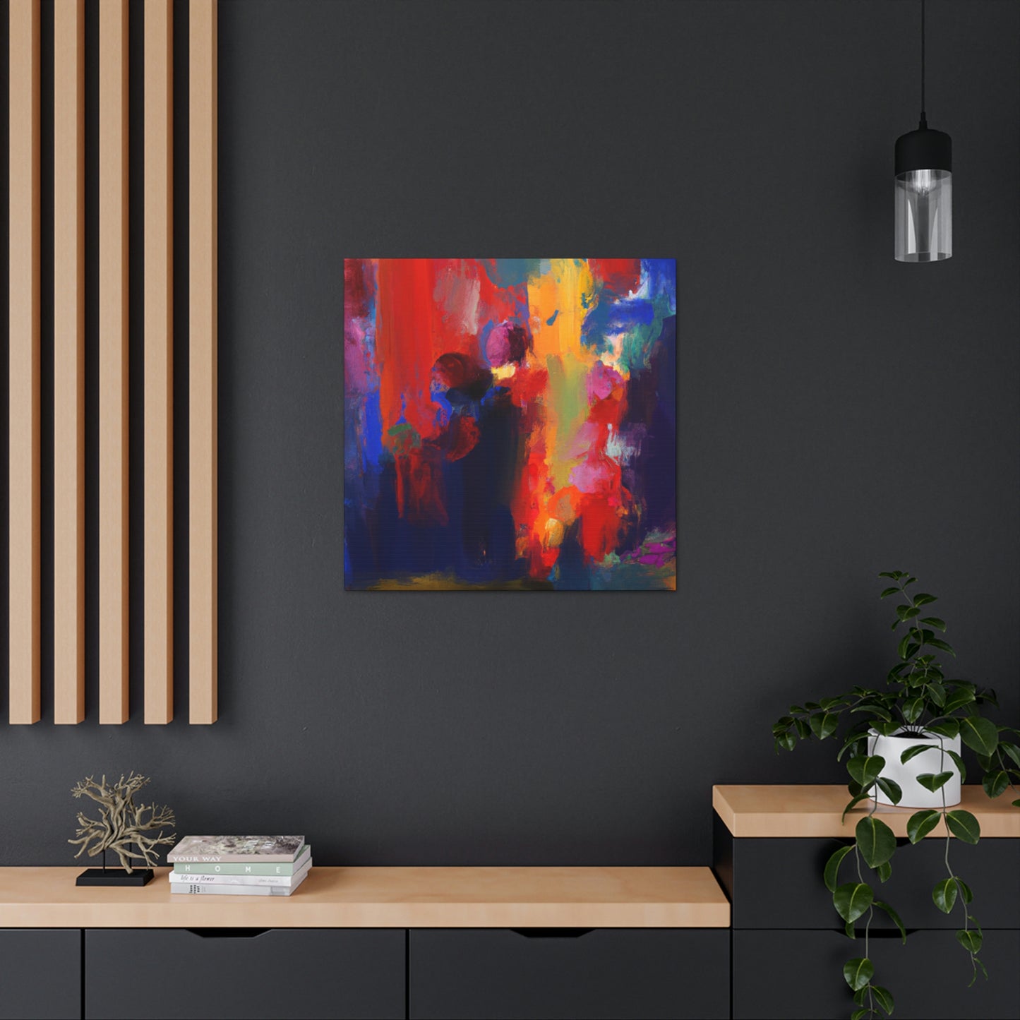 Vivid Respite. - Canvas