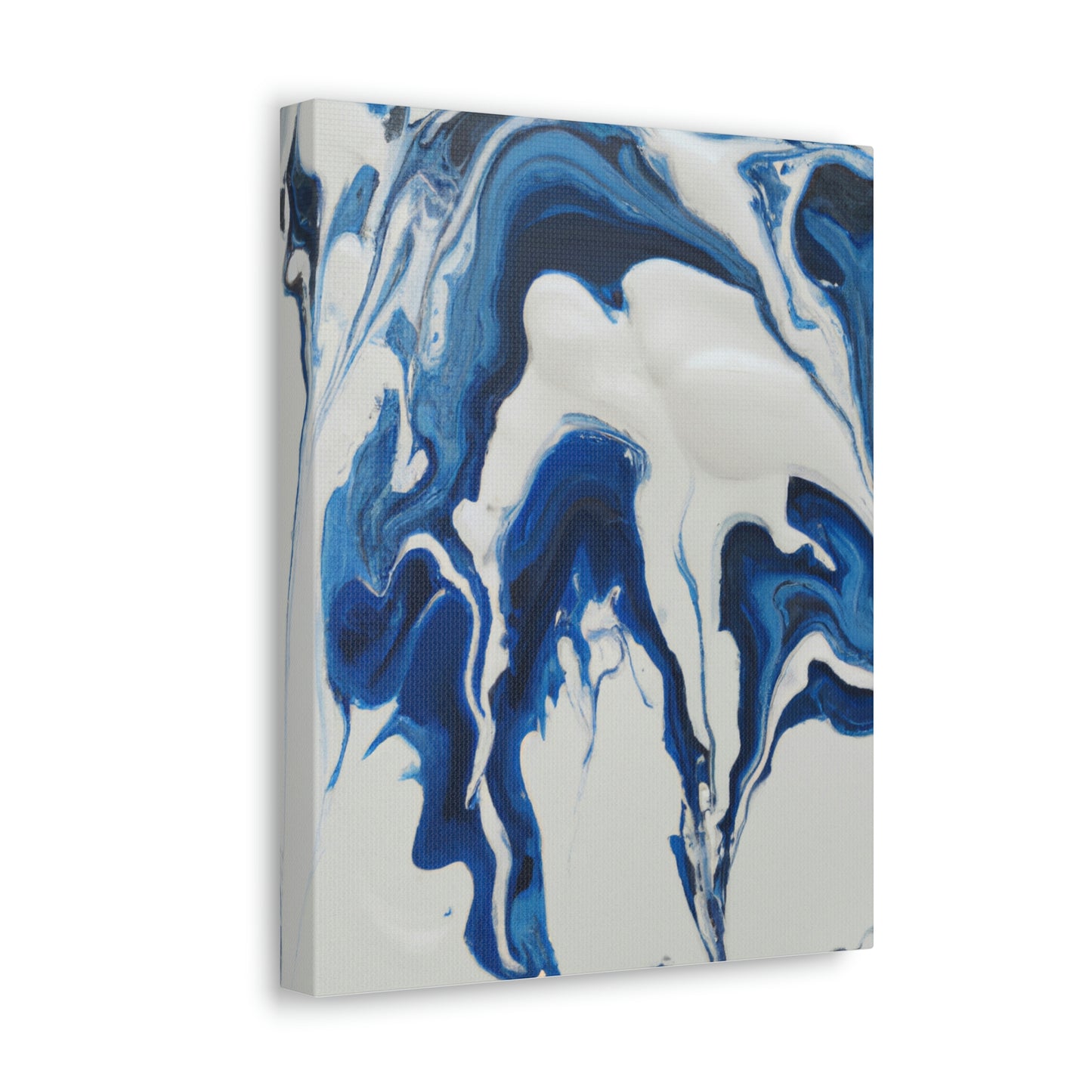 Blue Flux. - Canvas