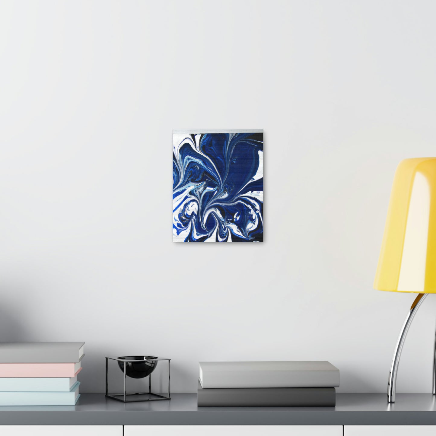 Blue Embrace. - Canvas