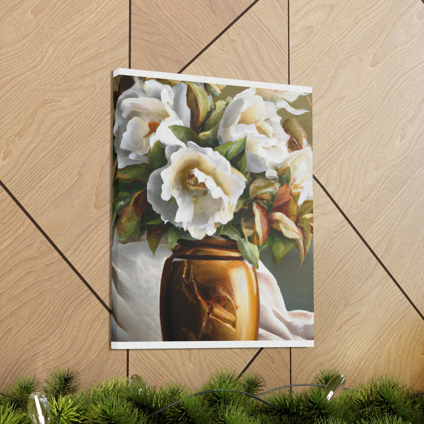 "Floral Vibrance Refined." - Canvas