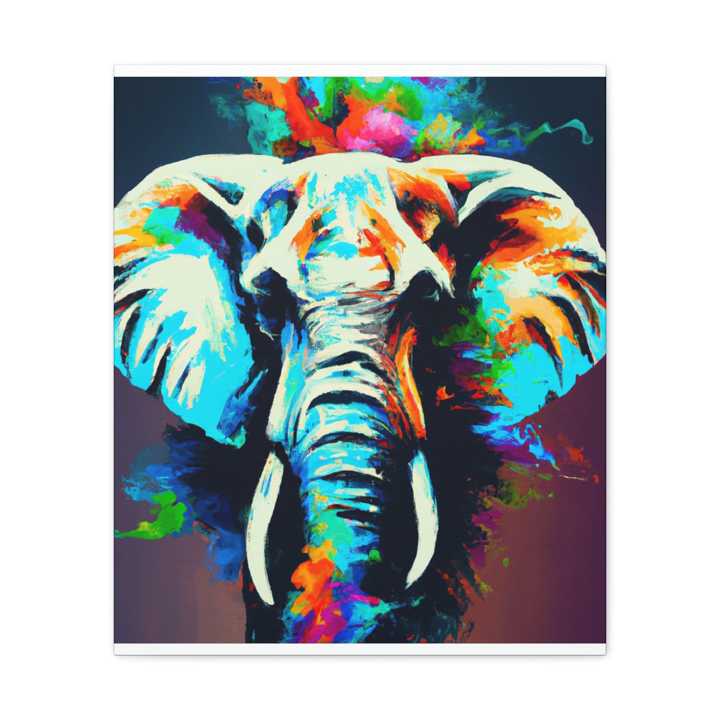 Rainbow Trunk. - Canvas