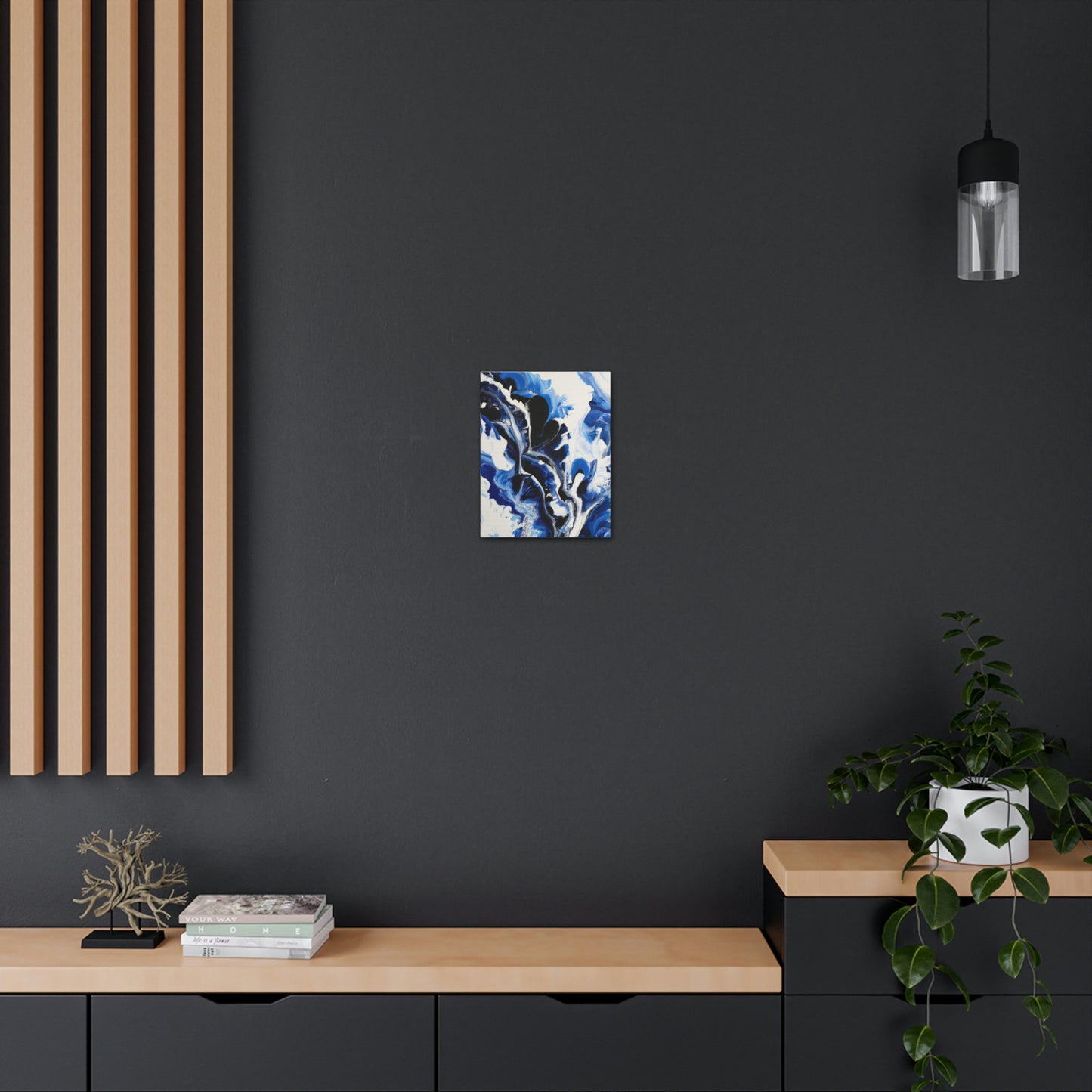 "Blue Bloom" - Canvas