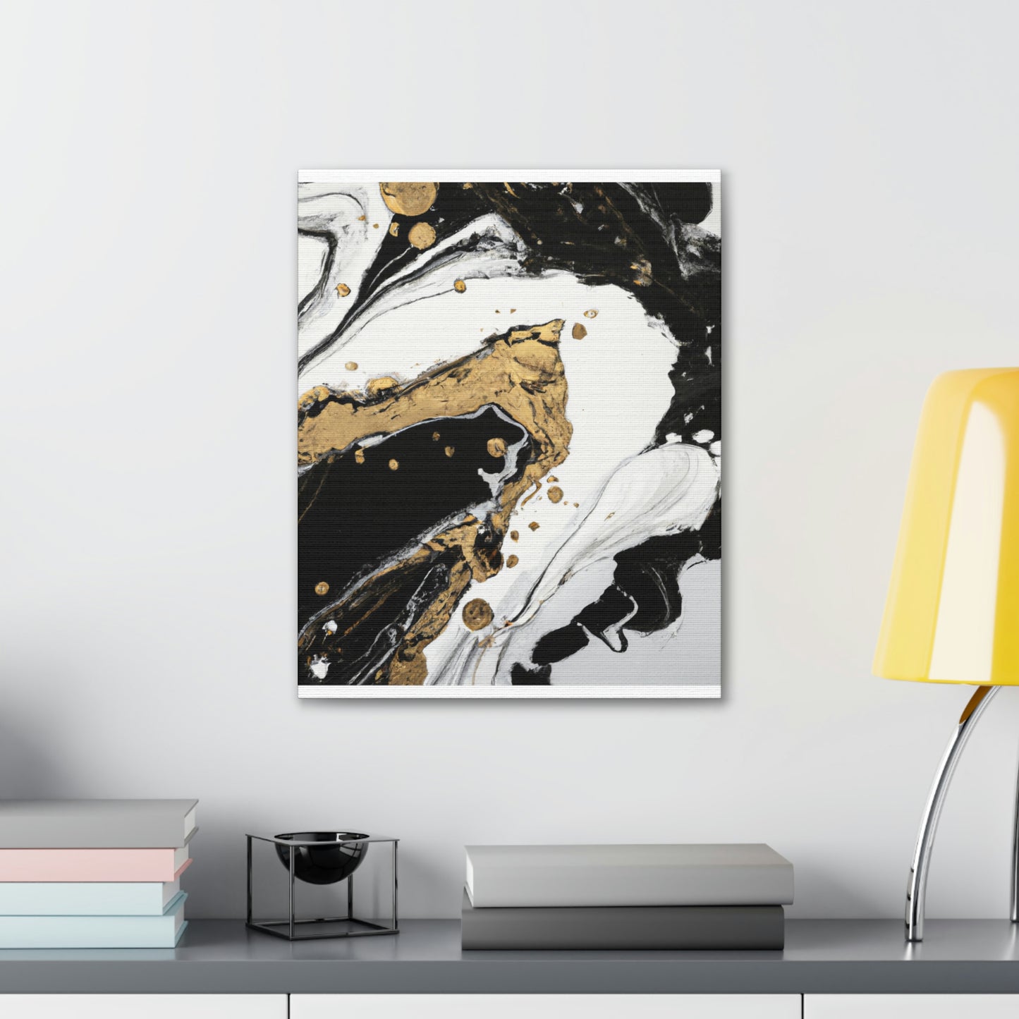 Opulent Splatter Luxe - Canvas