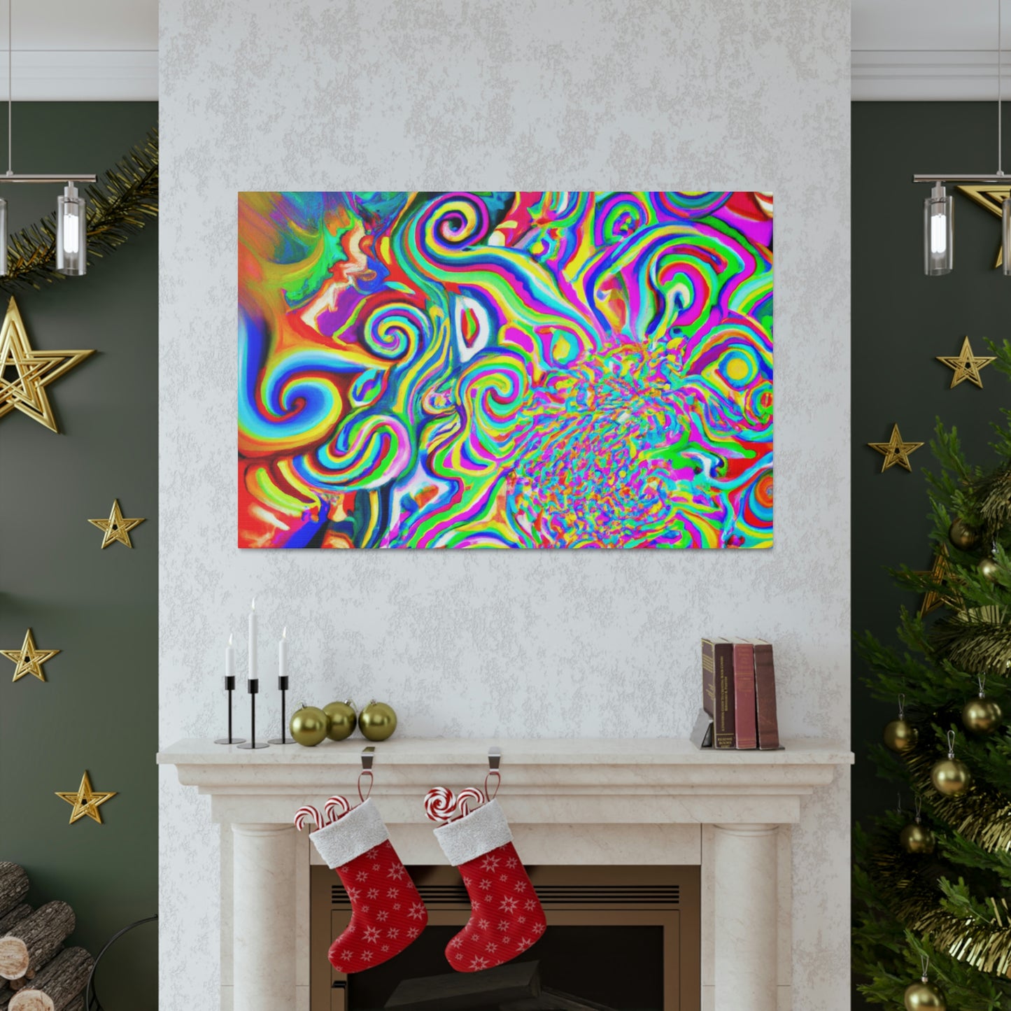 Colorful Cornucopia - Canvas